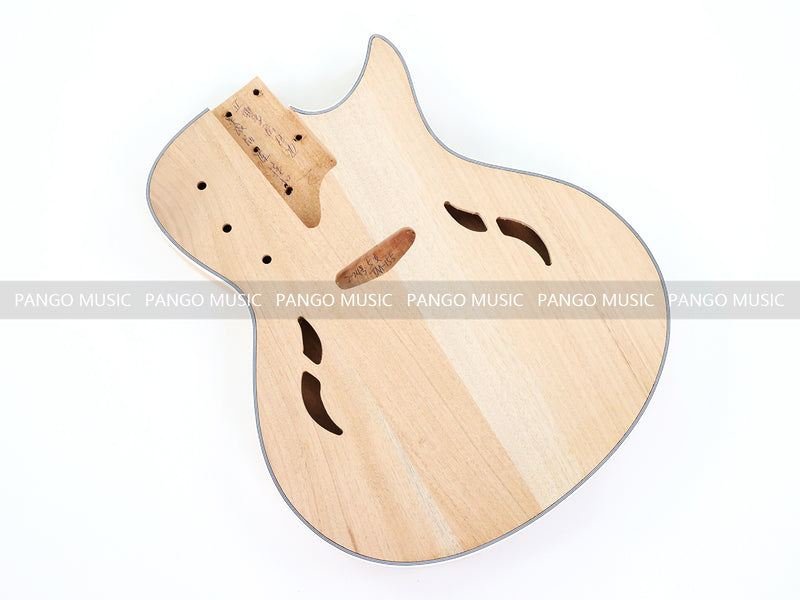 Pango Music 6 String Semi Hollow Body DIY Electric Guitar Kit (PTM-155)