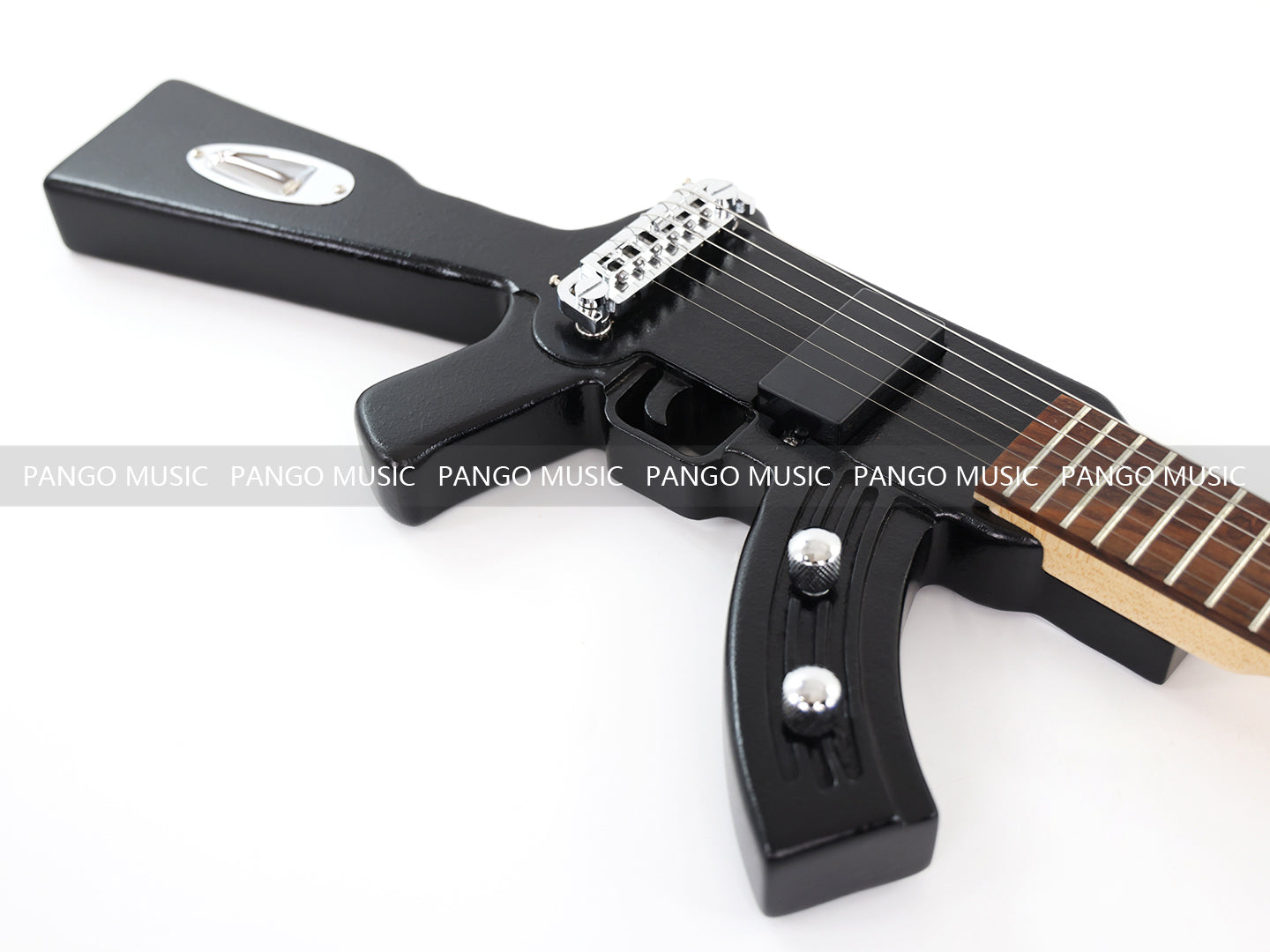 AK-47 Machine Gun Style Solid Body Electric Guitar (PQX-125X