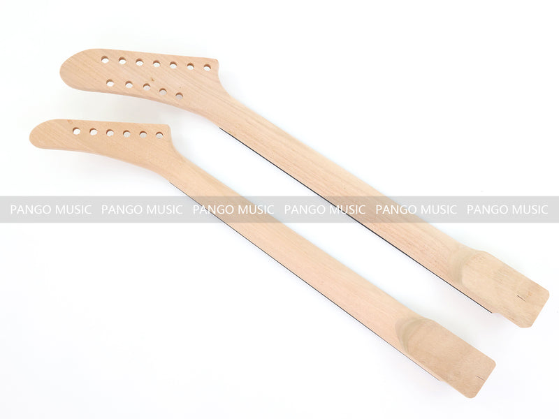 Pango Music Double Neck Explorer Style DIY Electric Guitar Kit (PJH-1992)