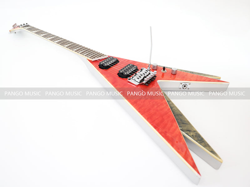 Pango Music Flying V Style Electric Guitar (C1849, Limited Edition)