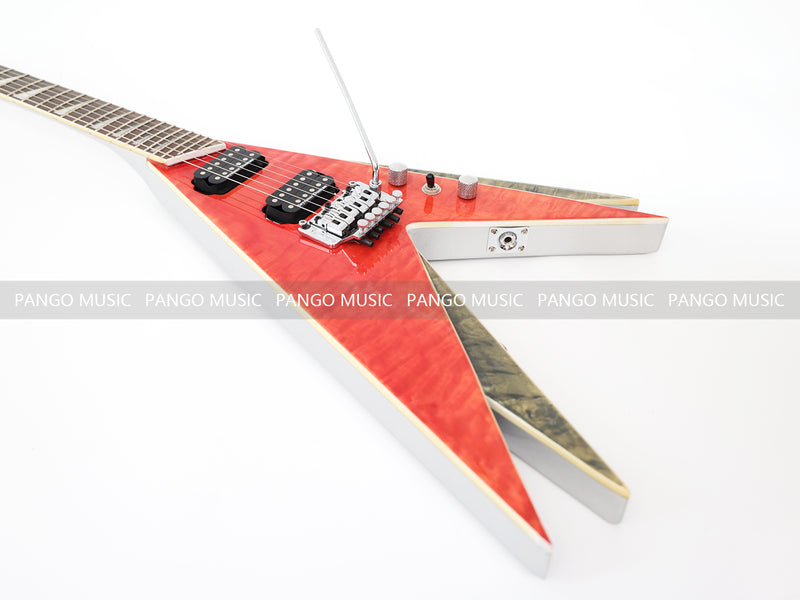 Pango Music Flying V Style Electric Guitar (C1849, Limited Edition)