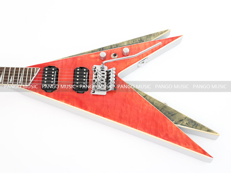 Pango Music Flying V Style Electric Guitar (C1849, Limited Edition)
