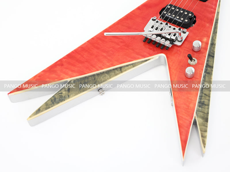 Pango Music Flying V Style Electric Guitar (C1849, Limited Edition)