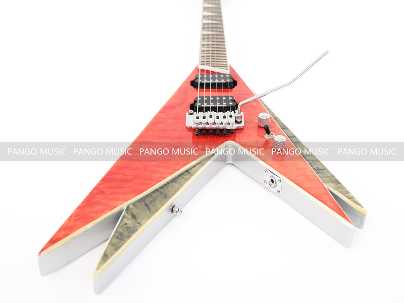 Pango Music Flying V Style Electric Guitar (C1849, Limited Edition)