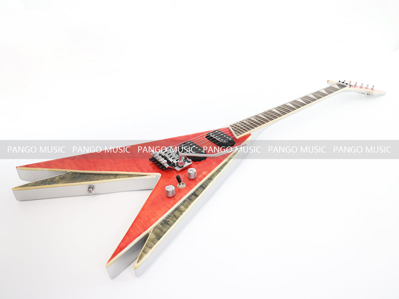 Pango Music Flying V Style Electric Guitar (C1849, Limited Edition)