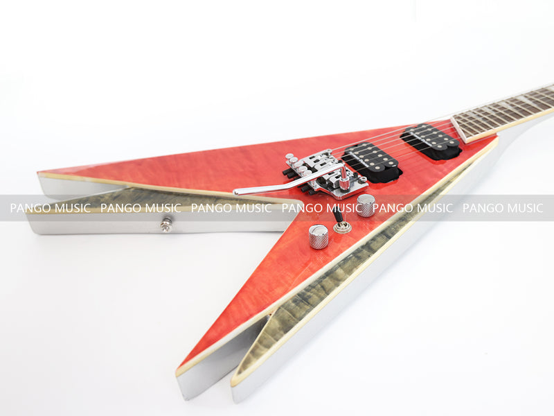Pango Music Flying V Style Electric Guitar (C1849, Limited Edition)