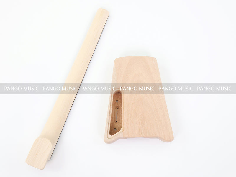 Pango Music Headless Electric Guitar Kit with Double Locking Tremolo (PWY-438)