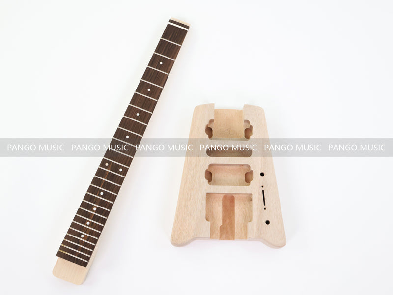 Pango Music Headless Electric Guitar Kit with Double Locking Tremolo (PWY-438)