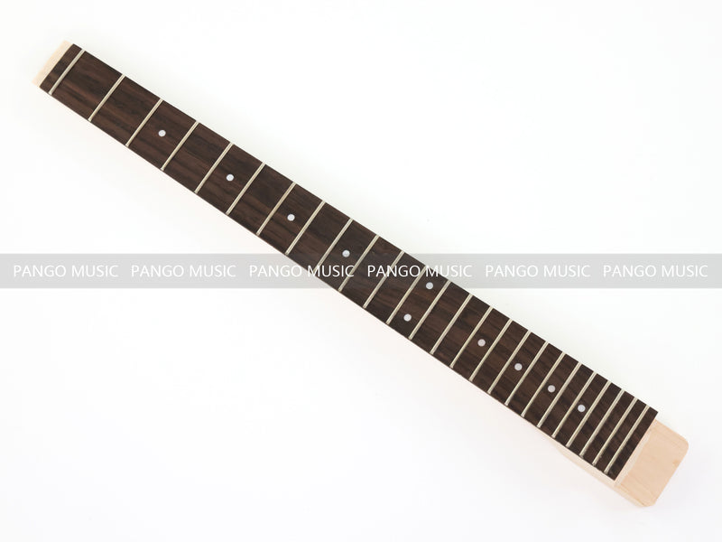 Pango Music Headless Electric Guitar Kit with Double Locking Tremolo & Quilted Maple Top (PWY-338)