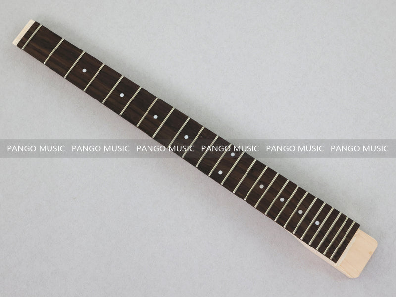 Pango Music Headless Electric Guitar Kit with Double Locking Tremolo & Quilted Maple Top (PWY-338)
