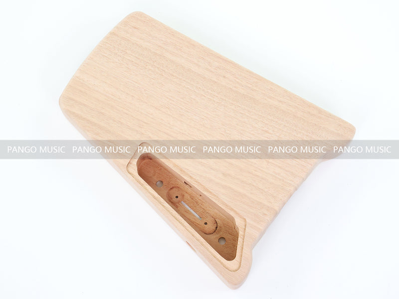 Pango Music Headless Electric Guitar Kit with Double Locking Tremolo & Quilted Maple Top (PWY-338)