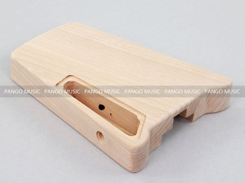Pango Music Headless Electric Guitar Kit with Double Locking Tremolo & Quilted Maple Top (PWY-338)