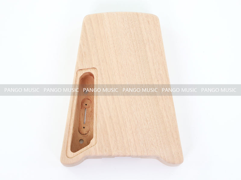 Pango Music Headless Electric Guitar Kit with Double Locking Tremolo & Quilted Maple Top (PWY-338)