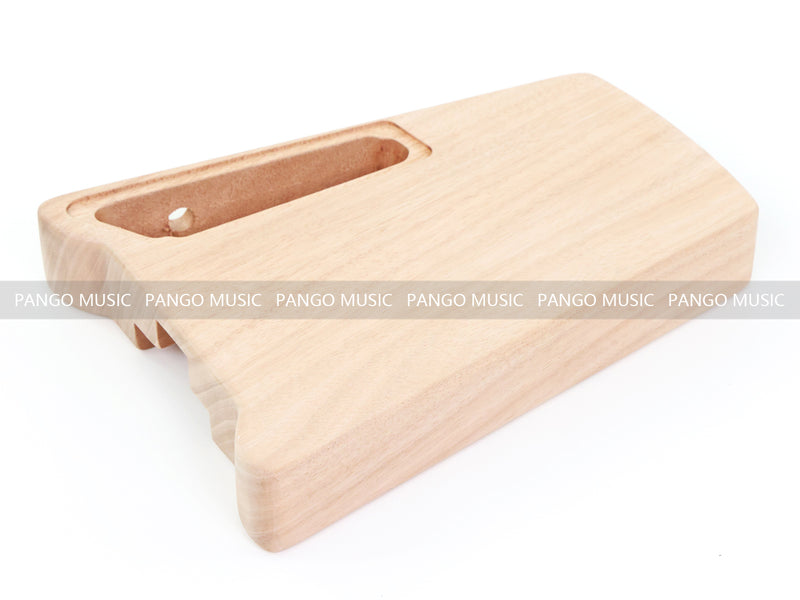 Pango Music Headless Electric Guitar Kit with Double Locking Tremolo & Spalted Maple Top (PWY-337)