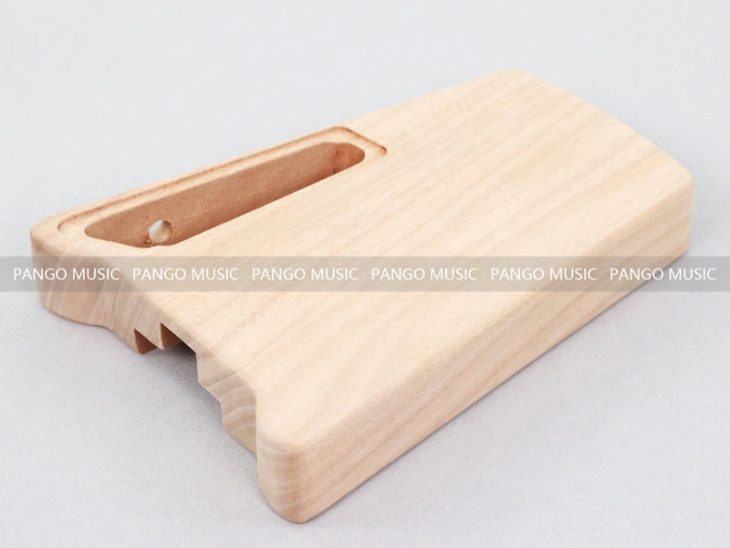 Pango Music Headless Electric Guitar Kit with Double Locking Tremolo & Spalted Maple Top (PWY-337)