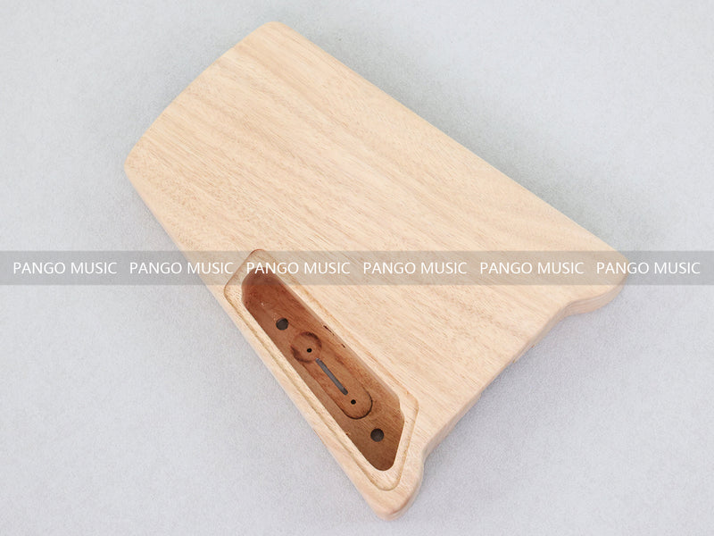 Pango Music Headless Electric Guitar Kit with Double Locking Tremolo & Spalted Maple Top (PWY-337)