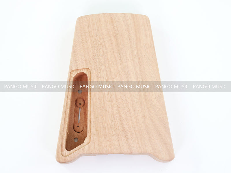 Pango Music Headless Electric Guitar Kit with Double Locking Tremolo & Spalted Maple Top (PWY-337)