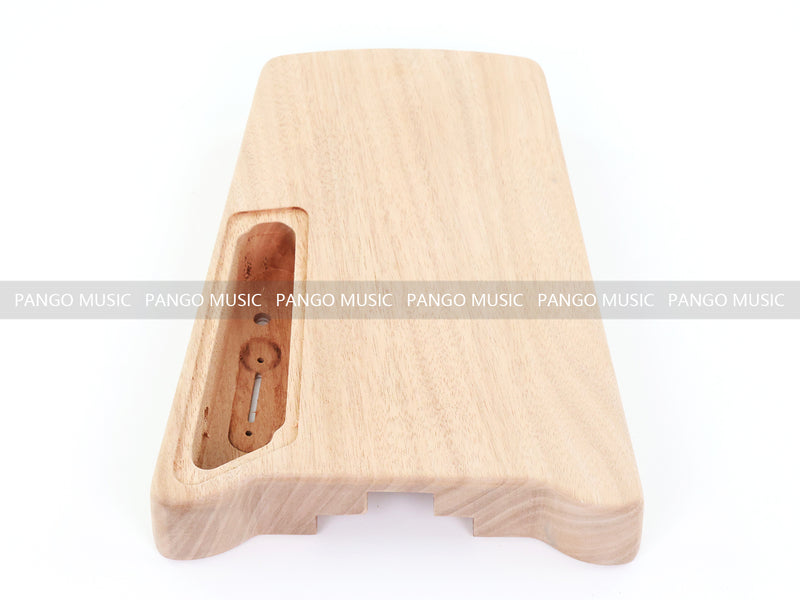 Pango Music Headless Electric Guitar Kit with Double Locking Tremolo & Spalted Maple Top (PWY-337)