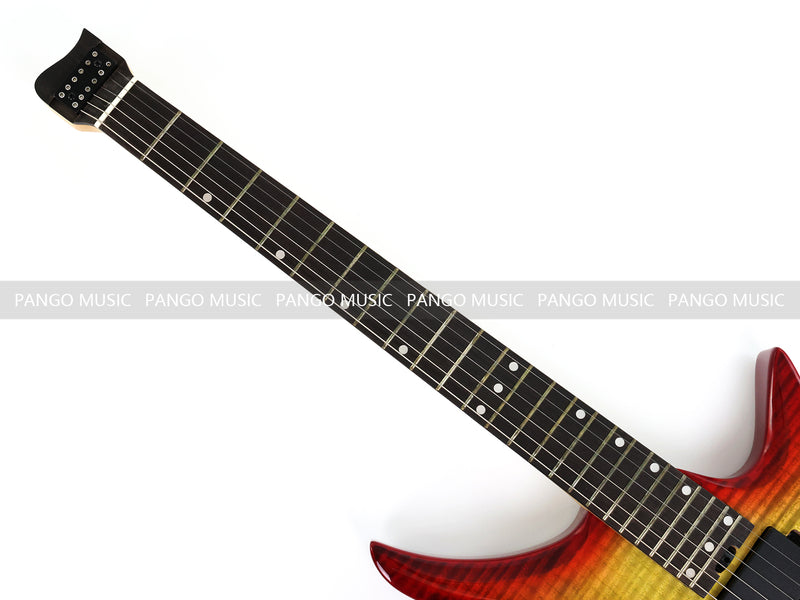 Pango Music Headless Electric Guitar with Gloss Sunburst Finish (PJX-520X)