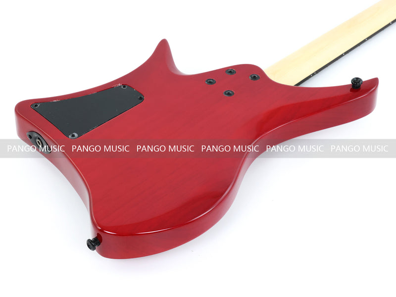 Pango Music Headless Electric Guitar with Gloss Sunburst Finish (PJX-520X)
