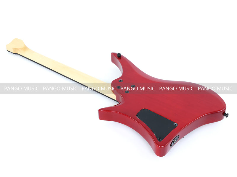Pango Music Headless Electric Guitar with Gloss Sunburst Finish (PJX-520X)