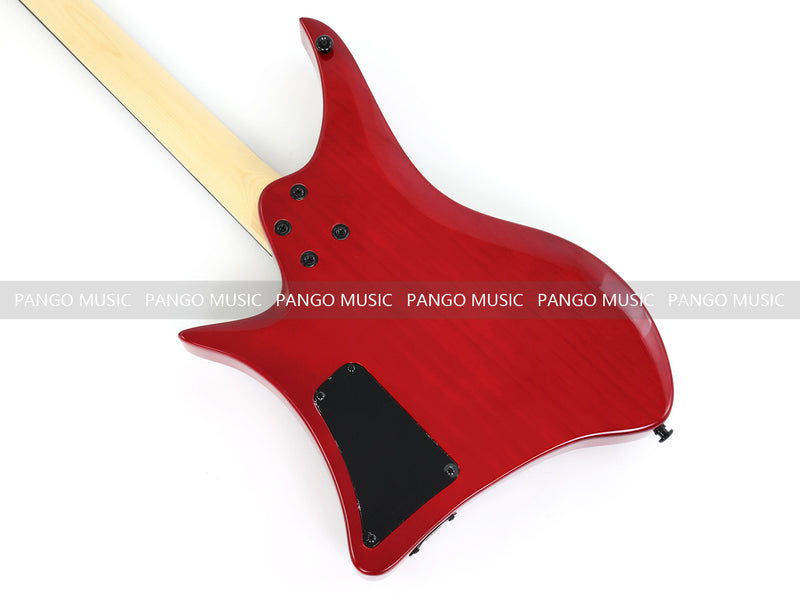 Pango Music Headless Electric Guitar with Gloss Sunburst Finish (PJX-520X)