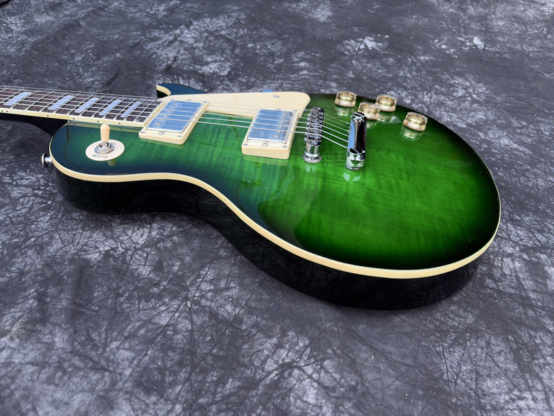 Pango Music LP Standard Style Gloss Green Electric Guitar (YMZ-025X)