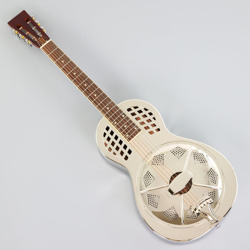 Pango Music Metal Body Single Cone Resonator Electric Guitar (YMZ-263, Limited Edition)