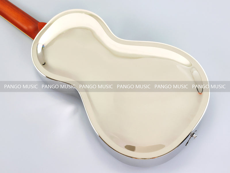 Pango Music Metal Body Single Cone Resonator Electric Guitar (YMZ-263, Limited Edition)