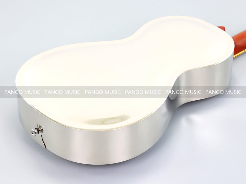 Pango Music Metal Body Single Cone Resonator Electric Guitar (YMZ-263, Limited Edition)
