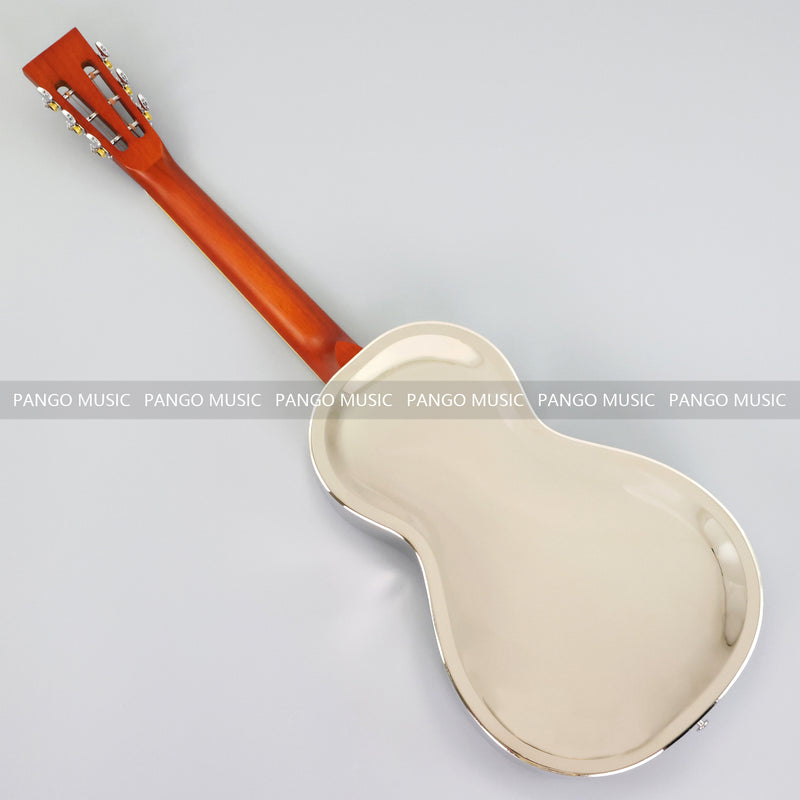 Pango Music Metal Body Single Cone Resonator Electric Guitar (YMZ-263, Limited Edition)