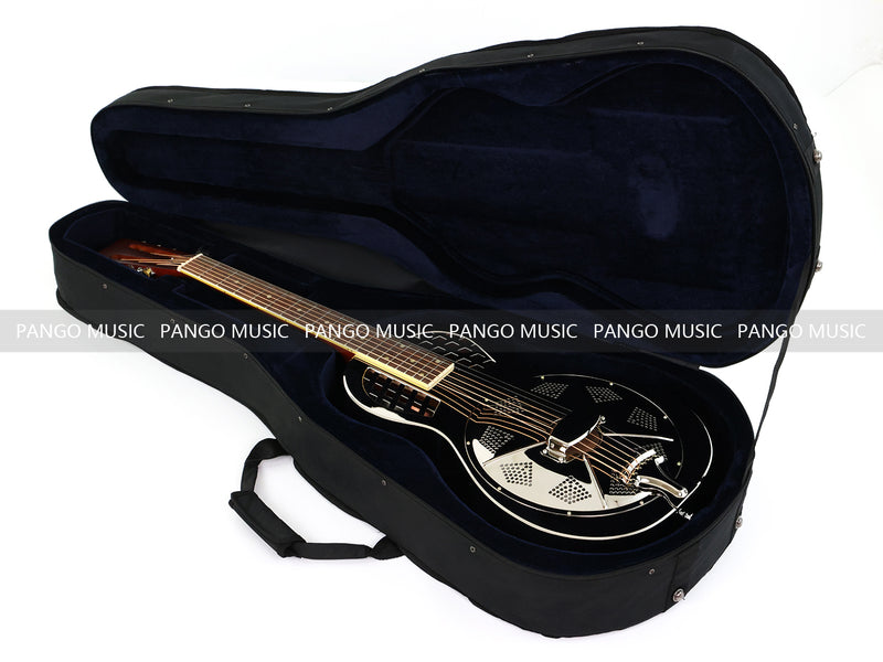 Pango Music Metal Body Single Cone Resonator Electric Guitar (YMZ-263, Limited Edition)