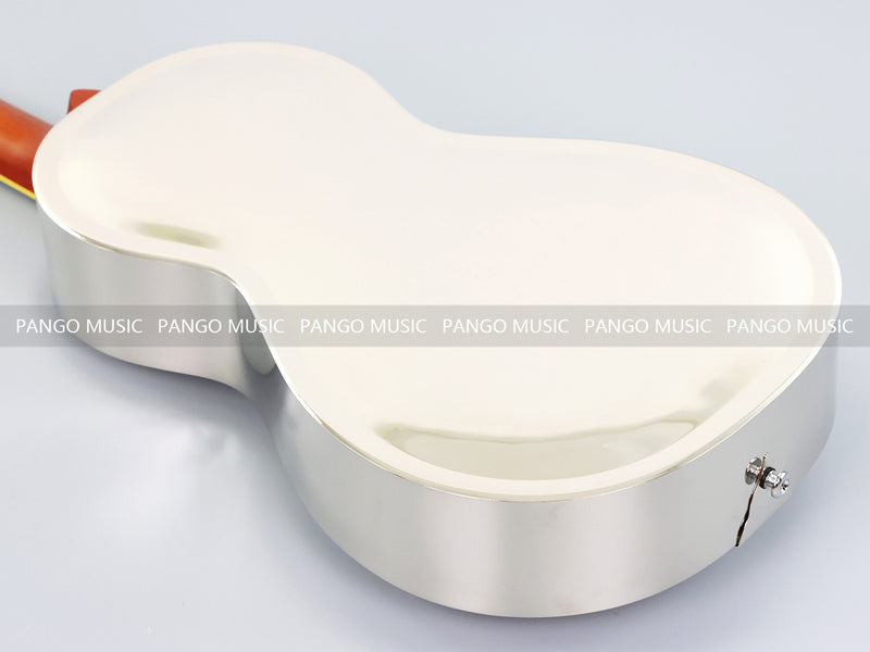 Pango Music Metal Body Single Cone Resonator Electric Guitar (YMZ-263, Limited Edition)