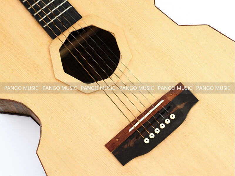Pango Music Mortise-Tenon Joinery All-Solid Acoustic Guitar with Unique Geometric Body (MT-850, Limited Edition)