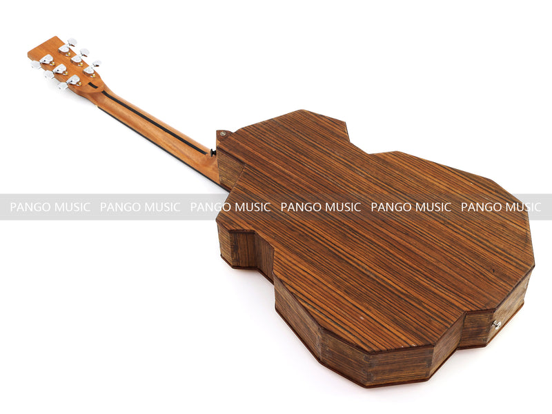 Pango Music Mortise-Tenon Joinery All-Solid Acoustic Guitar with Unique Geometric Body (MT-850, Limited Edition)