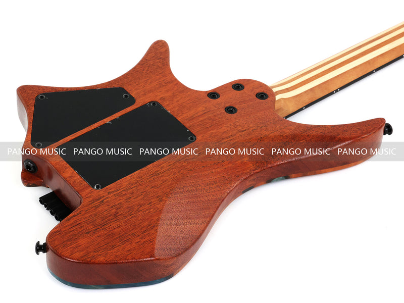 Pango Music New Headless ResinBurl Body Electric Guitar (PTH-087S-06)