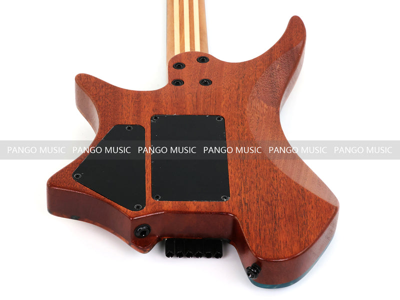 Pango Music New Headless ResinBurl Body Electric Guitar (PTH-087S-06)