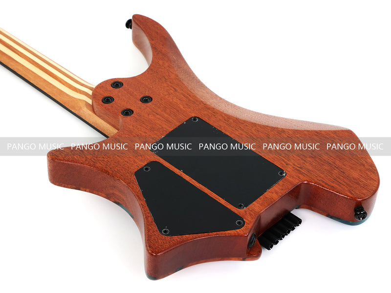 Pango Music New Headless ResinBurl Body Electric Guitar (PTH-087S-06)