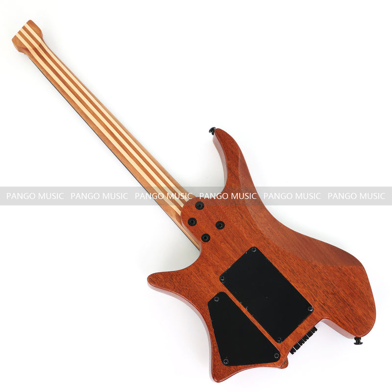 Pango Music New Headless ResinBurl Body Electric Guitar (PTH-087S-06)