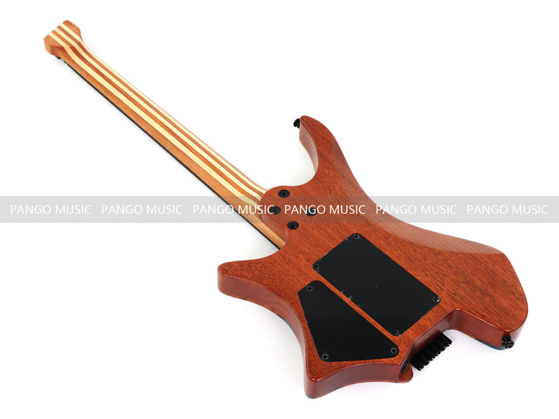 Pango Music New Headless ResinBurl Body Electric Guitar (PTH-087S-06)