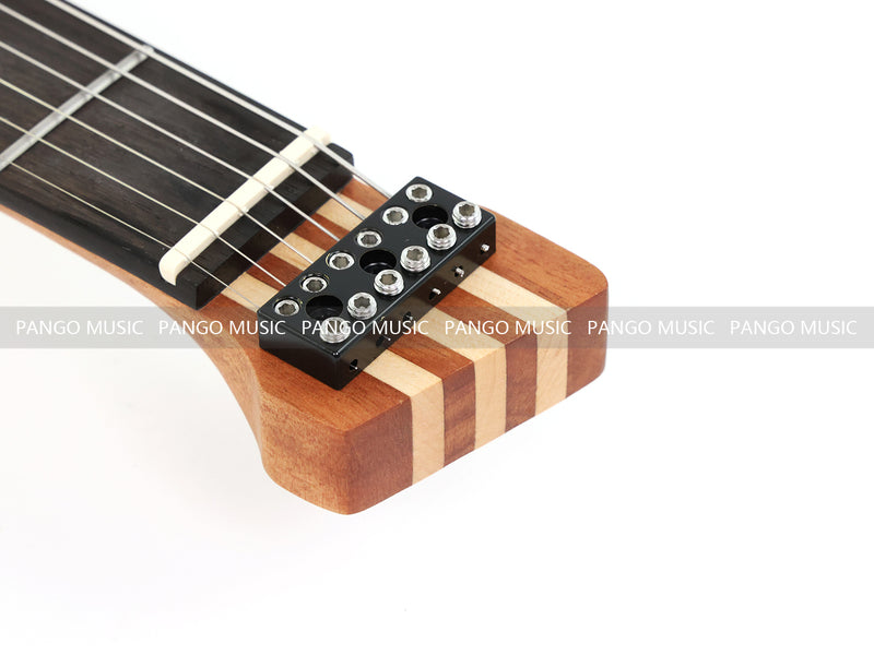 Pango Music New Headless ResinBurl Body Electric Guitar (PTH-087S-06)