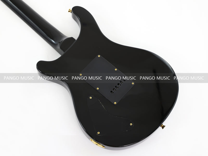 Pango Music PRS Style All Black Electric Guitar (PRS-002, Limited Edition, Fast Shipping, Tariff-free)