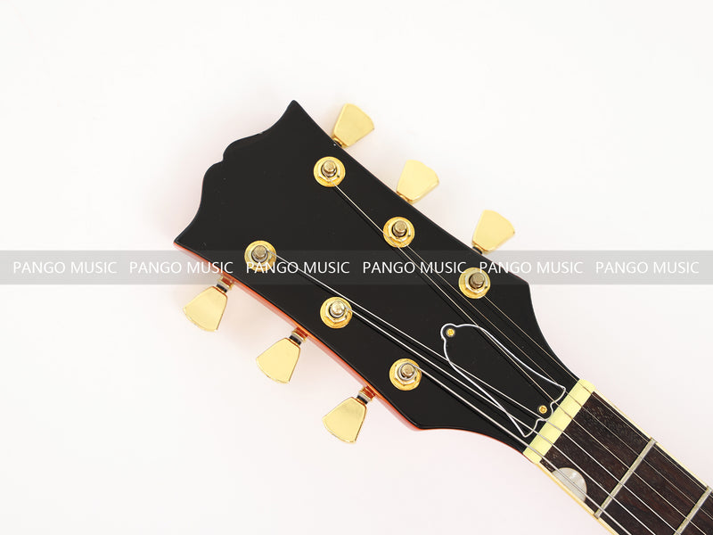 Pango Music Semi Hollow Thin Body Electric Guitar (GKS-160X, No Logo)