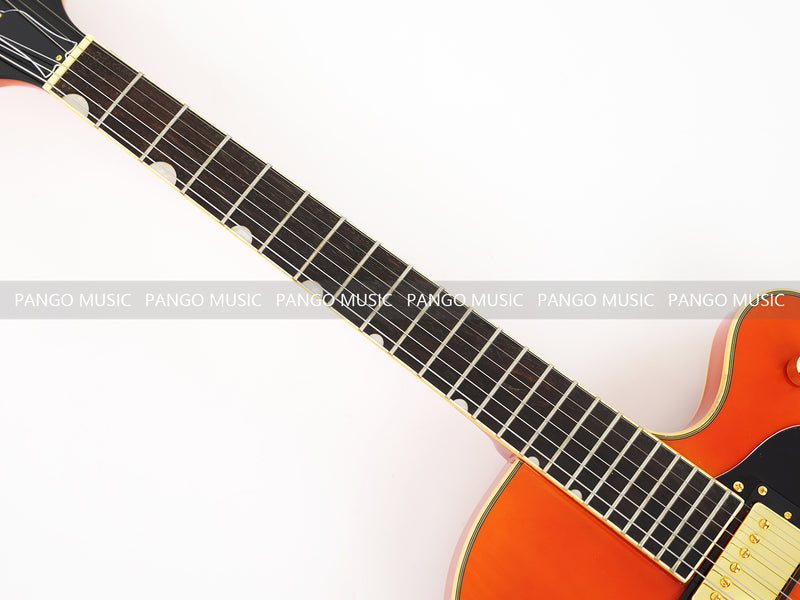 Pango Music Semi Hollow Thin Body Electric Guitar (GKS-160, No Logo)