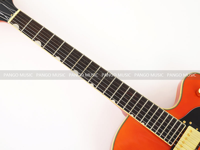 Pango Music Semi Hollow Thin Body Electric Guitar (GKS-160X, No Logo)