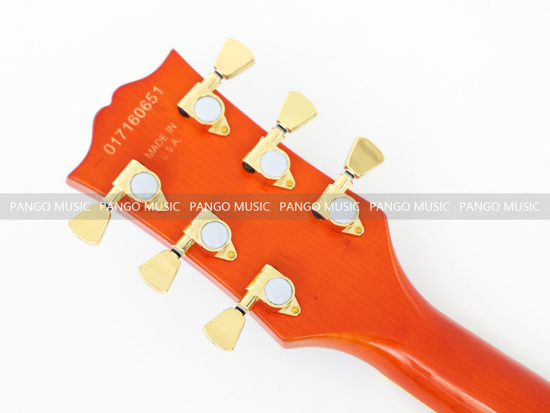 Pango Music Semi Hollow Thin Body Electric Guitar (GKS-160X, No Logo)