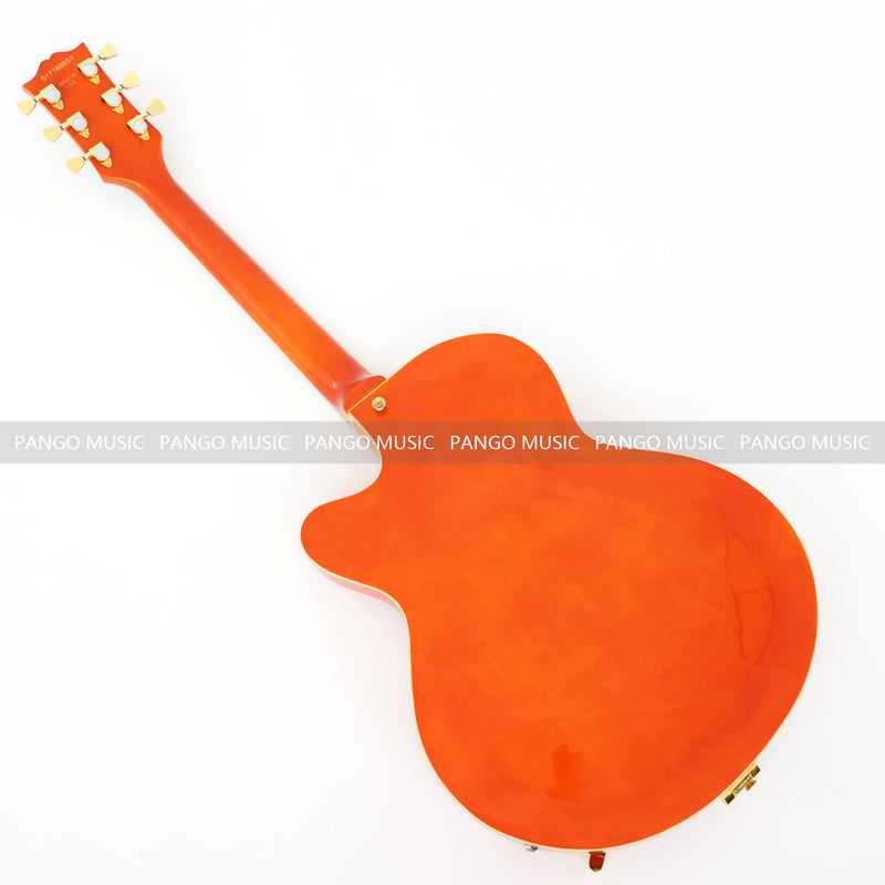 Pango Music Semi Hollow Thin Body Electric Guitar (GKS-160X, No Logo)