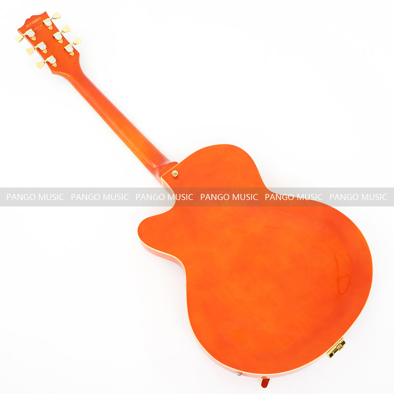 Pango Music Semi Hollow Thin Body Electric Guitar (GKS-160, No Logo)