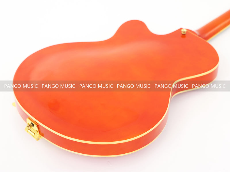 Pango Music Semi Hollow Thin Body Electric Guitar (GKS-160, No Logo)