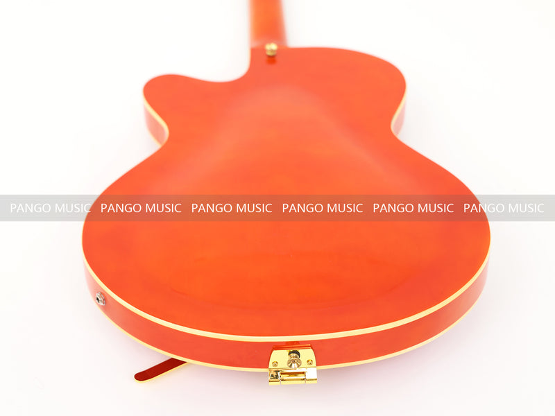 Pango Music Semi Hollow Thin Body Electric Guitar (GKS-160X, No Logo)